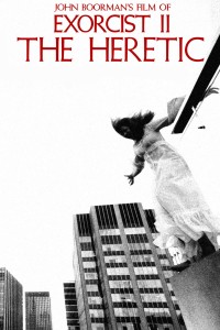 Poster for the movie "Exorcist II: The Heretic"