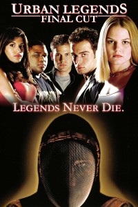 Poster for the movie "Urban Legends: Final Cut"