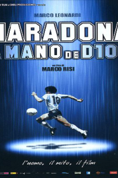 Poster for the movie "Maradona, the Hand of God"