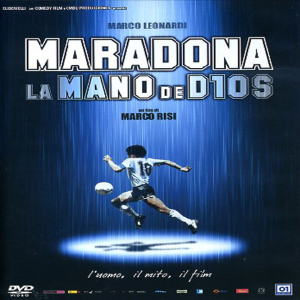 Poster for the movie "Maradona, the Hand of God"