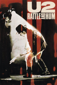 Poster for the movie "U2: Rattle and Hum"