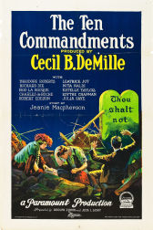 Poster for the movie "The Ten Commandments"