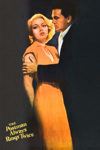 Poster for the movie "The Postman Always Rings Twice"