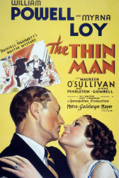 Poster for the movie "The Thin Man"