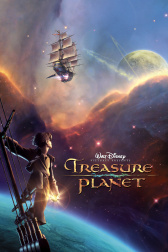 Poster for the movie "Treasure Planet"