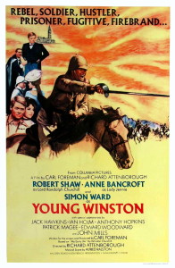 Poster for the movie "Young Winston"