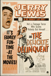 Poster for the movie "The Delicate Delinquent"