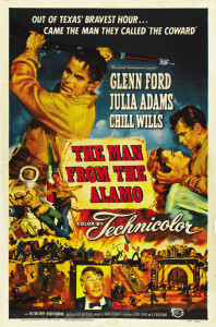 Poster for the movie "The Man From The Alamo"