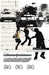 Poster for the movie "Cultures of Resistance"