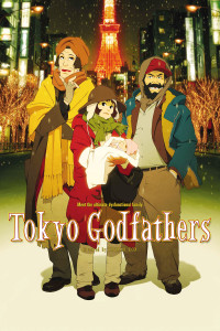 Poster for the movie "Tokyo Godfathers"