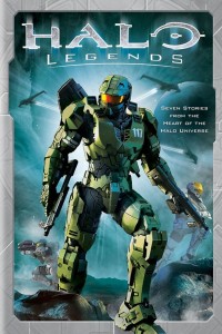 Poster for the movie "Halo Legends"