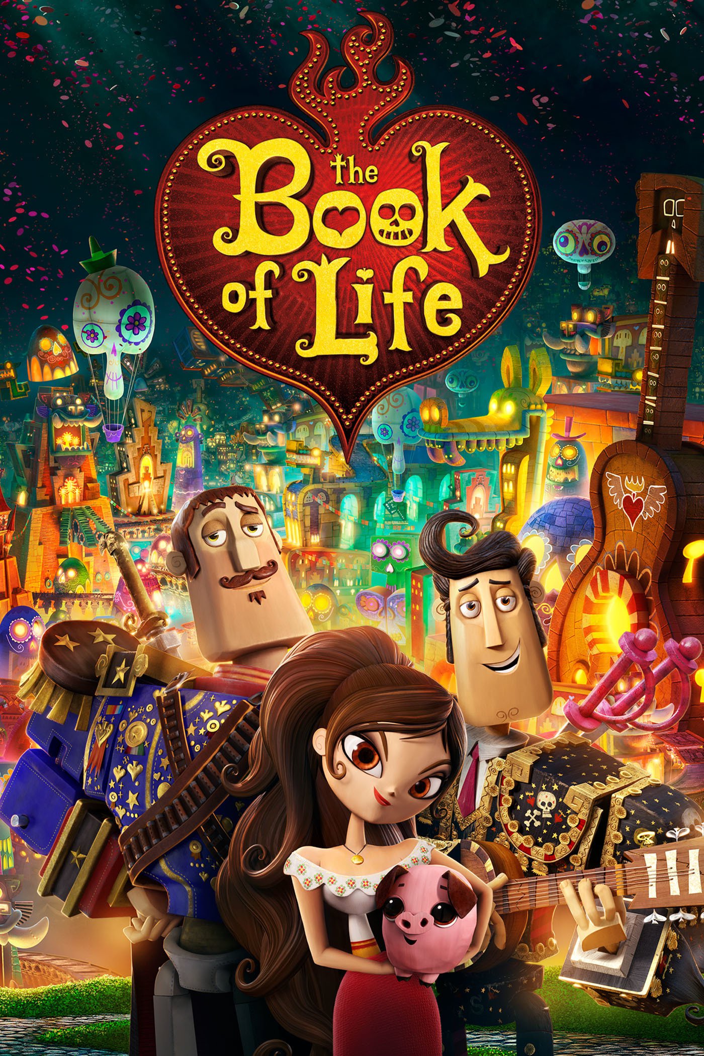 Poster for the movie "The Book of Life"