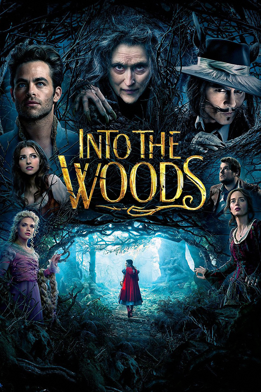 Poster for the movie "Into the Woods"