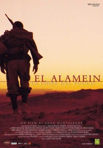 Poster for the movie "El Alamein"