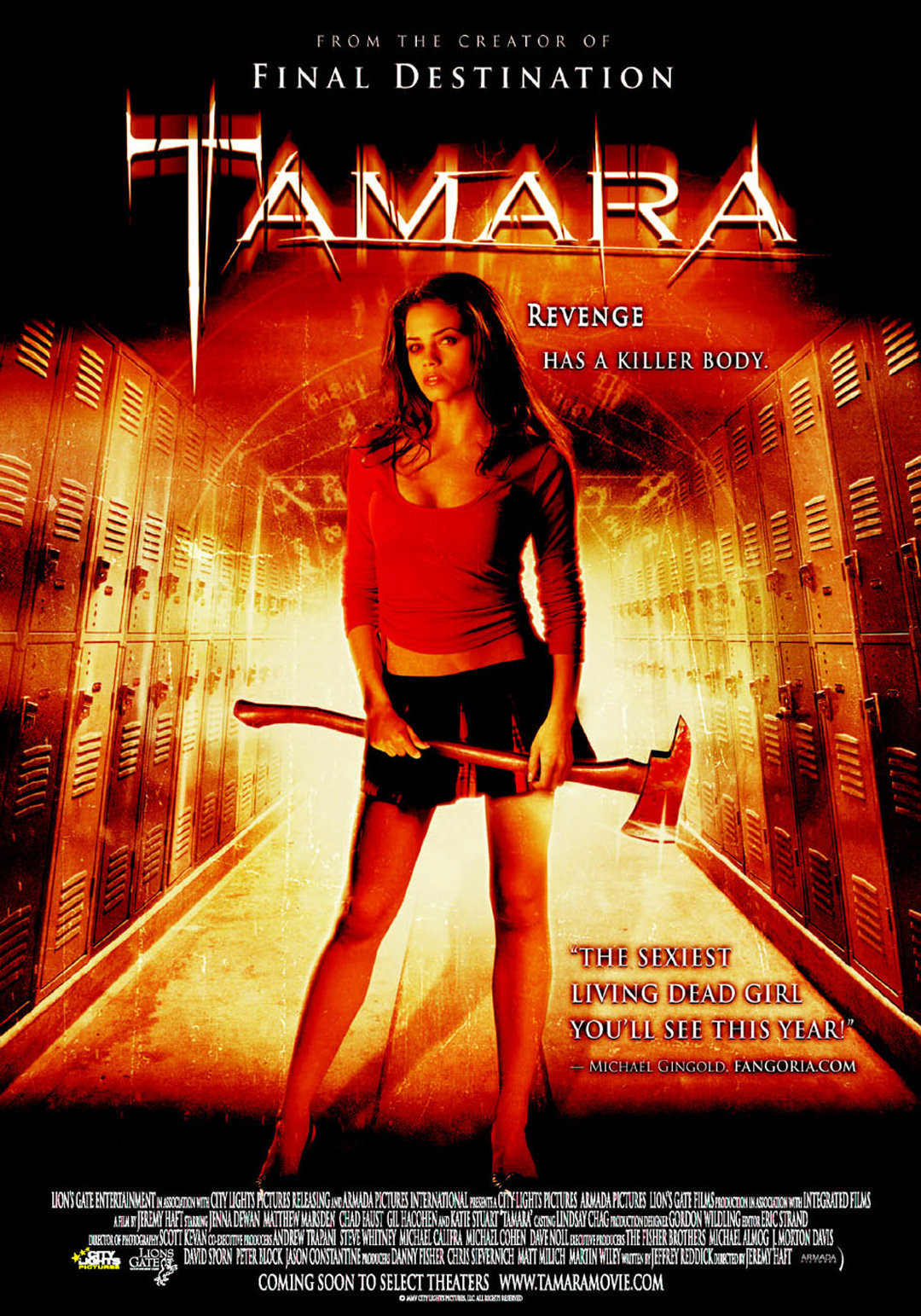 Poster for the movie "Tamara"