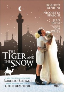 Poster for the movie "The Tiger and the Snow"
