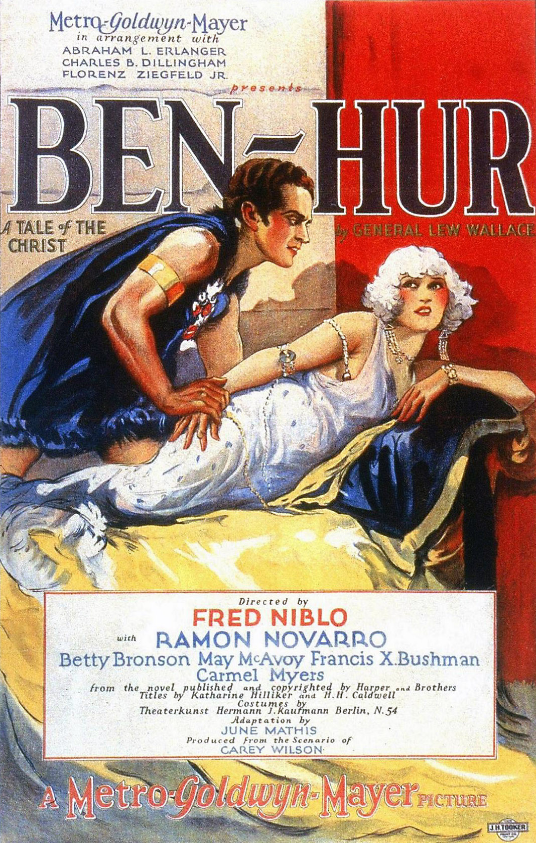Poster for the movie "Ben-Hur: A Tale of the Christ"