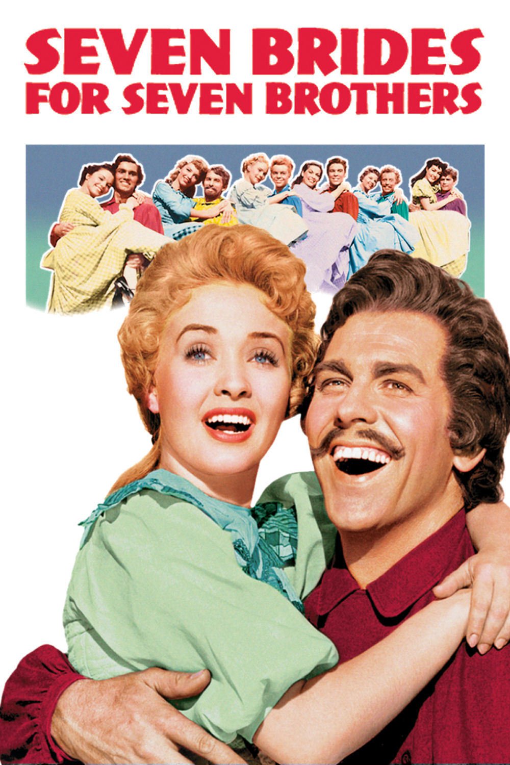 Poster for the movie "Seven Brides for Seven Brothers"