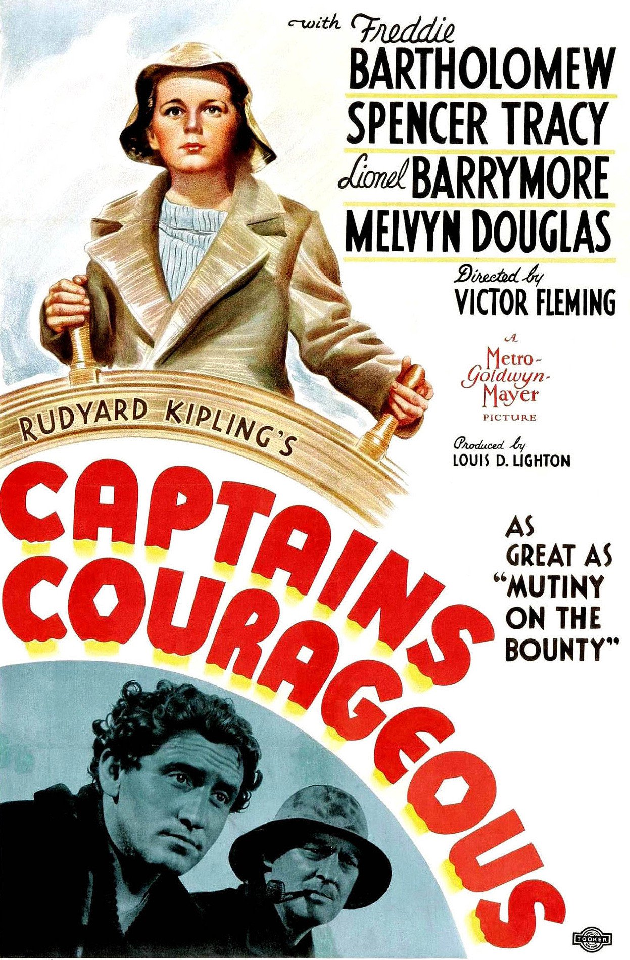Poster for the movie "Captains Courageous"