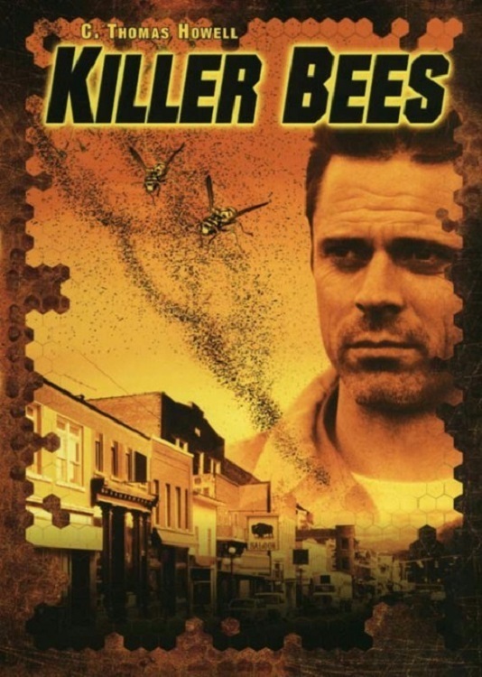 Poster for the movie "Killer Bees!"