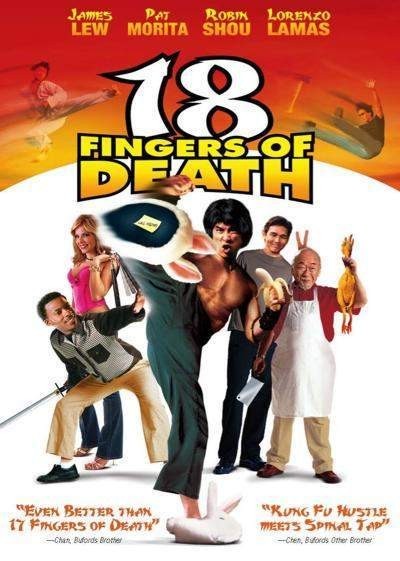 Poster for the movie "18 Fingers of Death!"