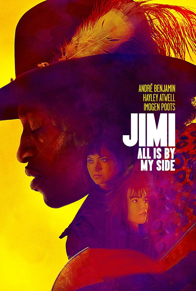 Poster for the movie "Jimi: All Is by My Side"