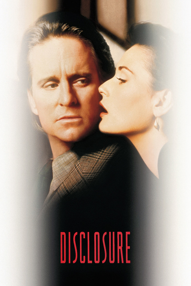 Poster for the movie "Disclosure"