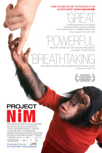 Poster for the movie "Project Nim"