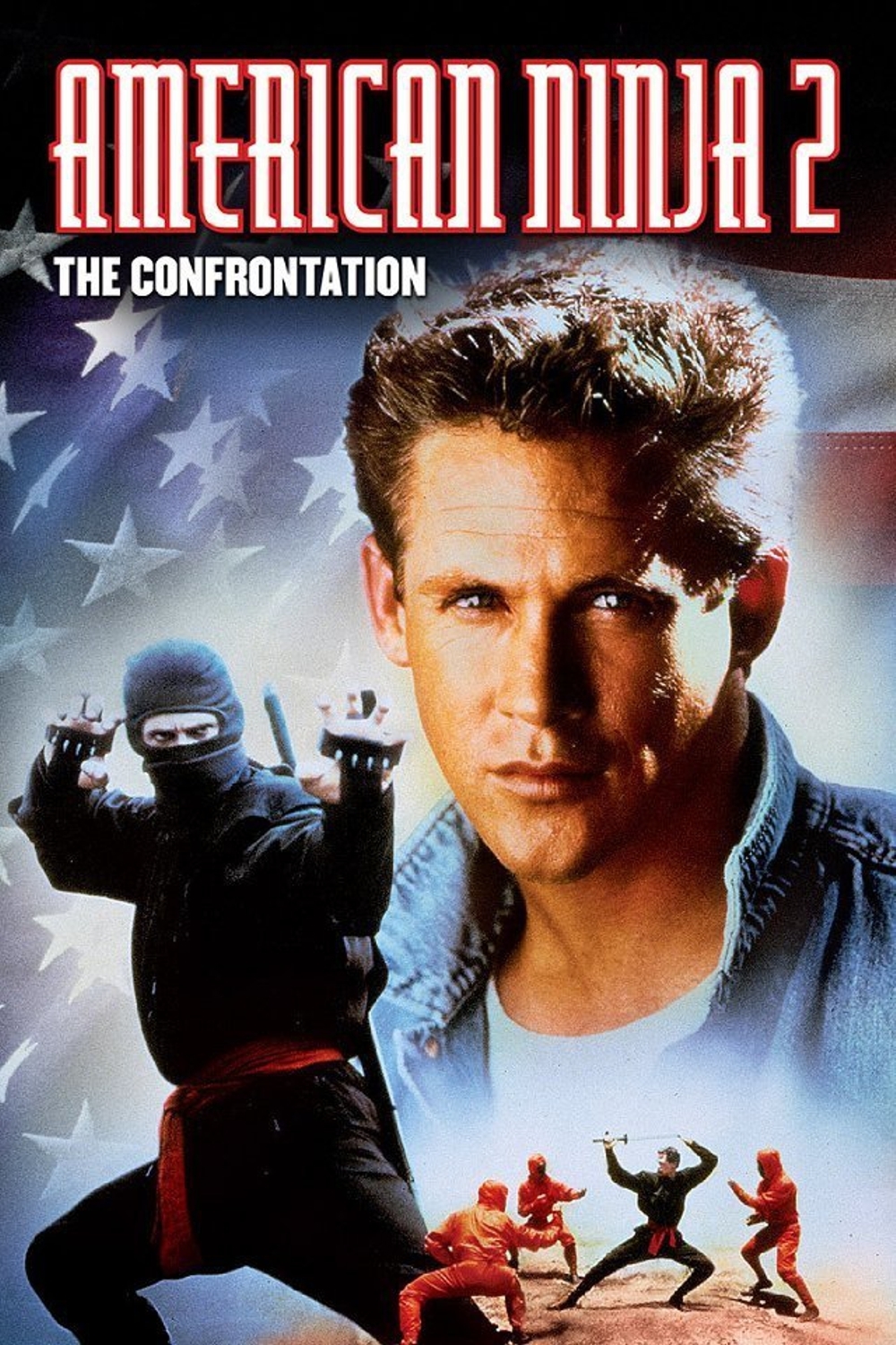 Poster for the movie "American Ninja 2: The Confrontation"
