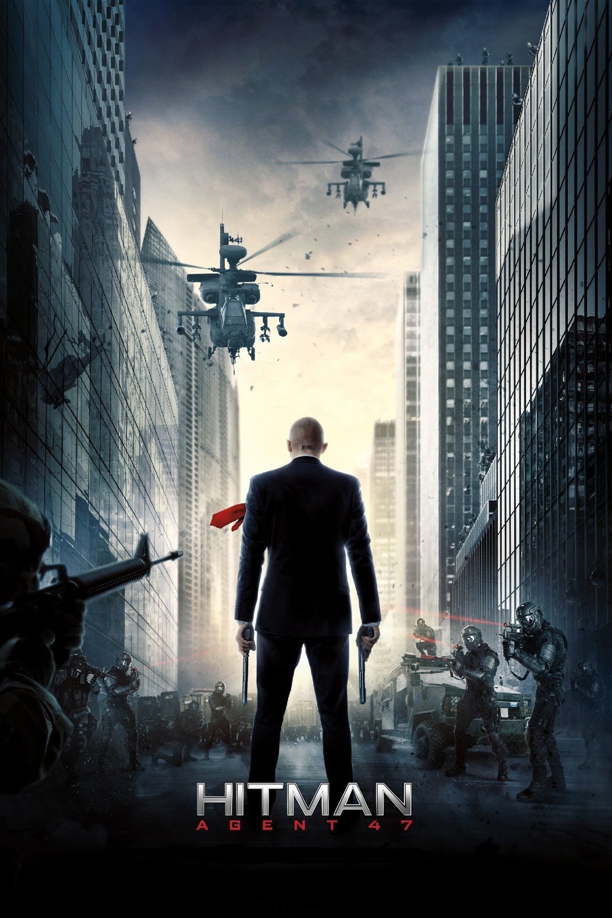 Poster for the movie "Hitman: Agent 47"