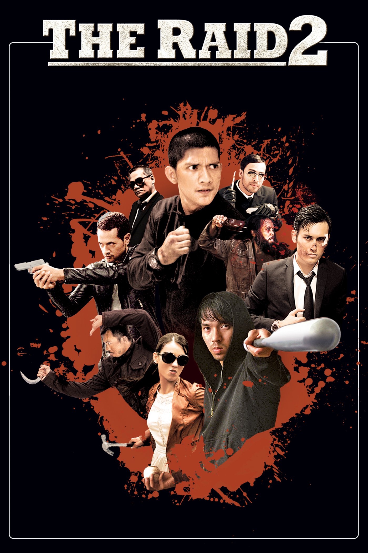 Poster for the movie "The Raid 2"
