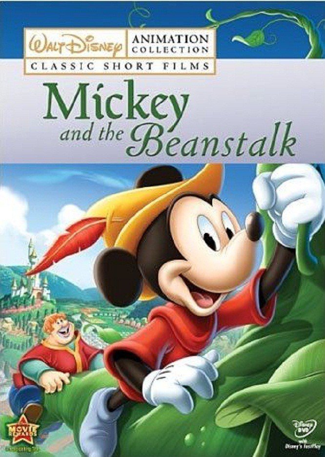 Poster for the movie "Mickey and the Beanstalk"