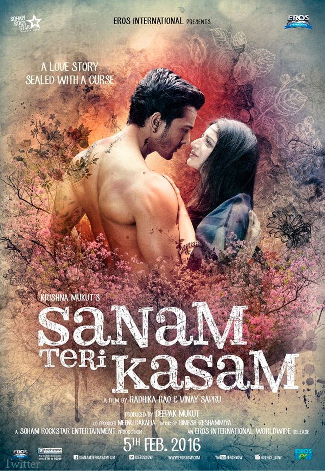Poster for the movie "Sanam Teri Kasam"