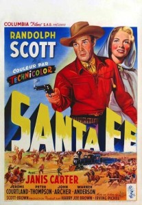 Poster for the movie "Santa Fe"
