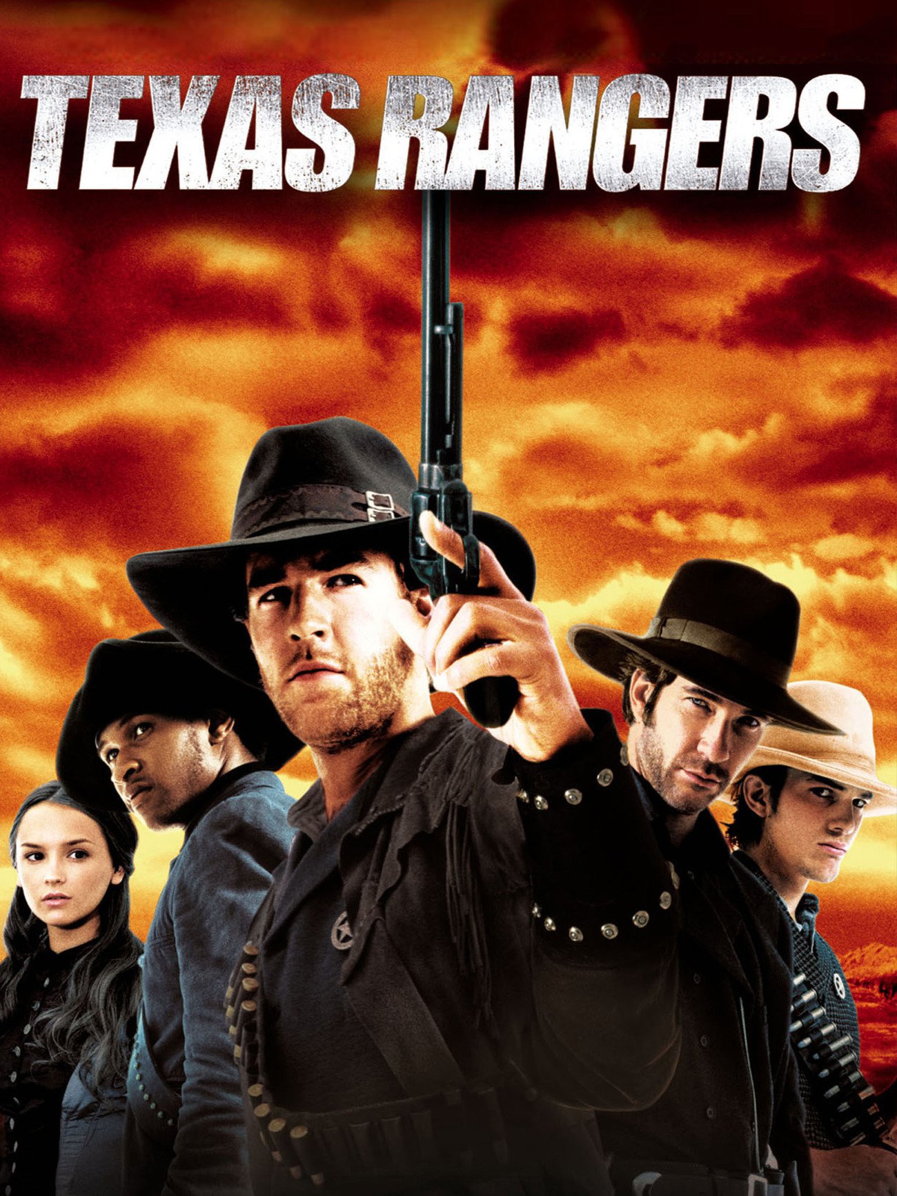 Poster for the movie "Texas Rangers"