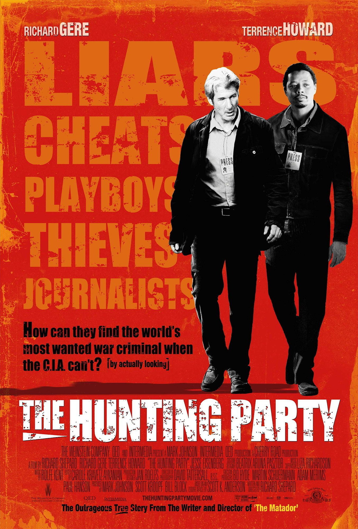 Poster for the movie "The Hunting Party"