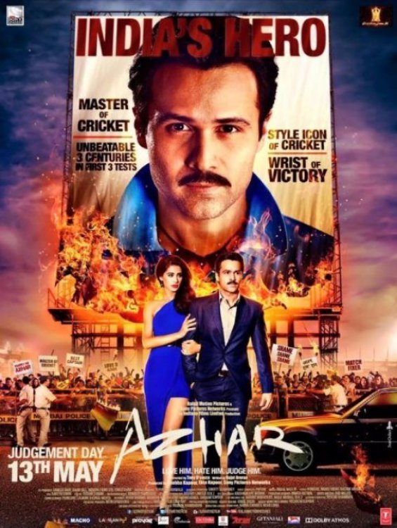 Poster for the movie "Azhar"
