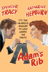 Poster for the movie "Adam's Rib"