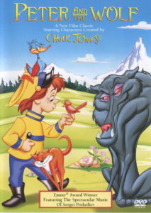 Poster for the movie "Peter and the wolf"