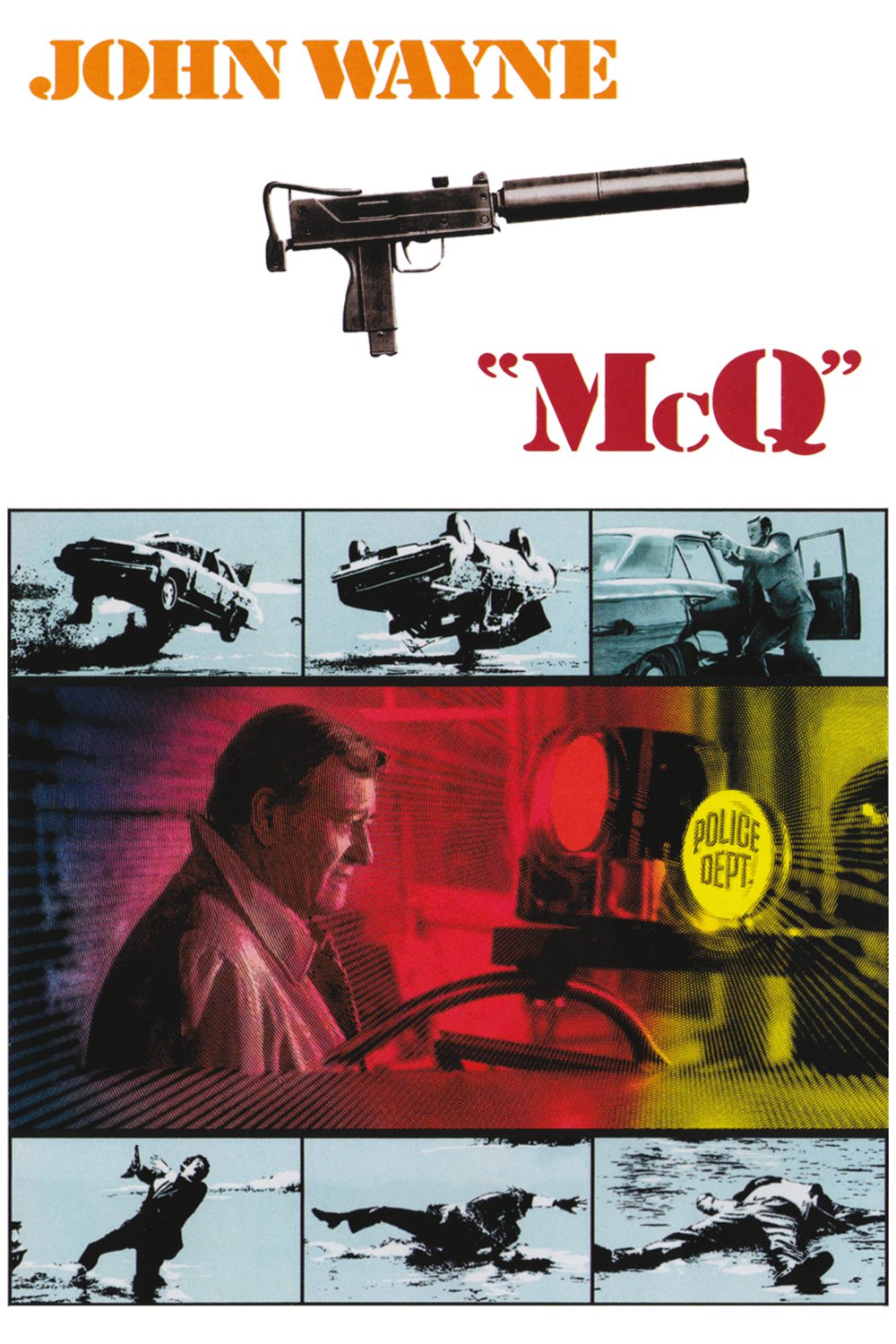 Poster for the movie "McQ"