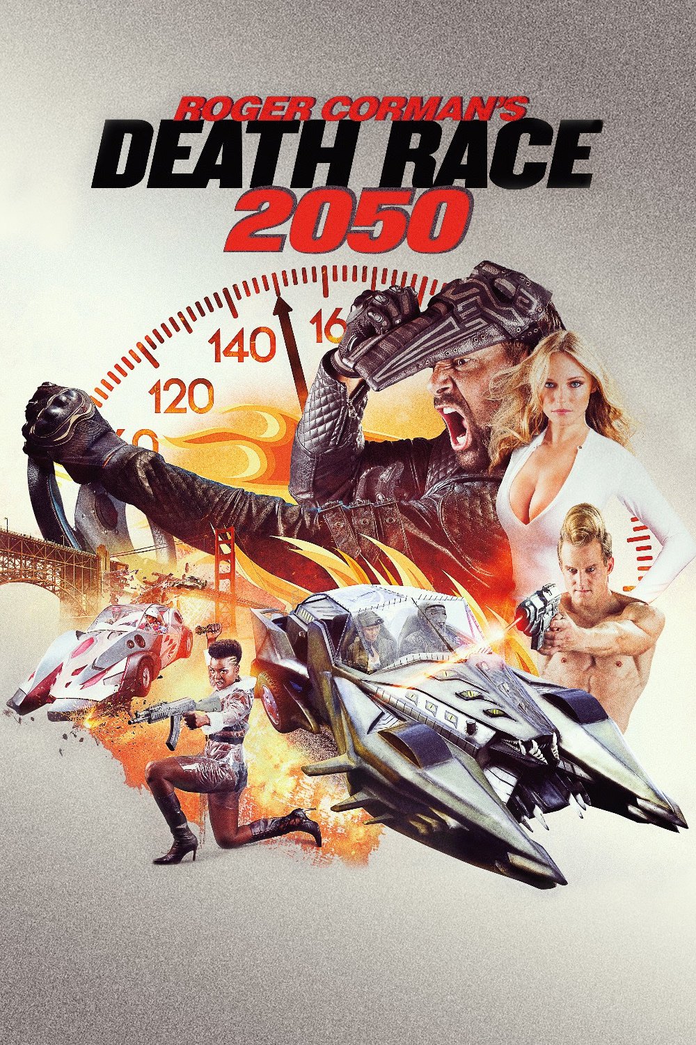 Poster for the movie "Death Race 2050"