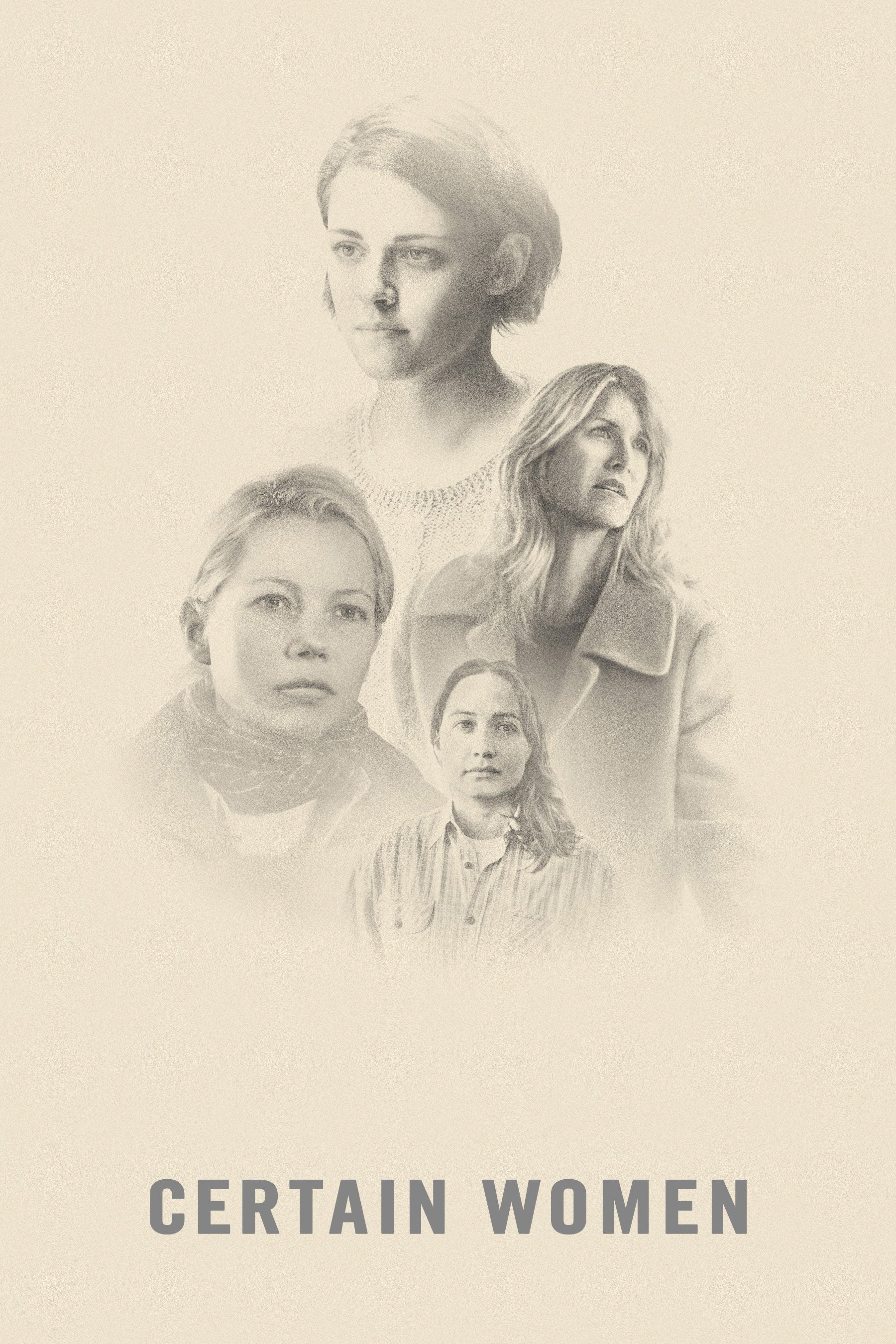 Poster for the movie "Certain Women"