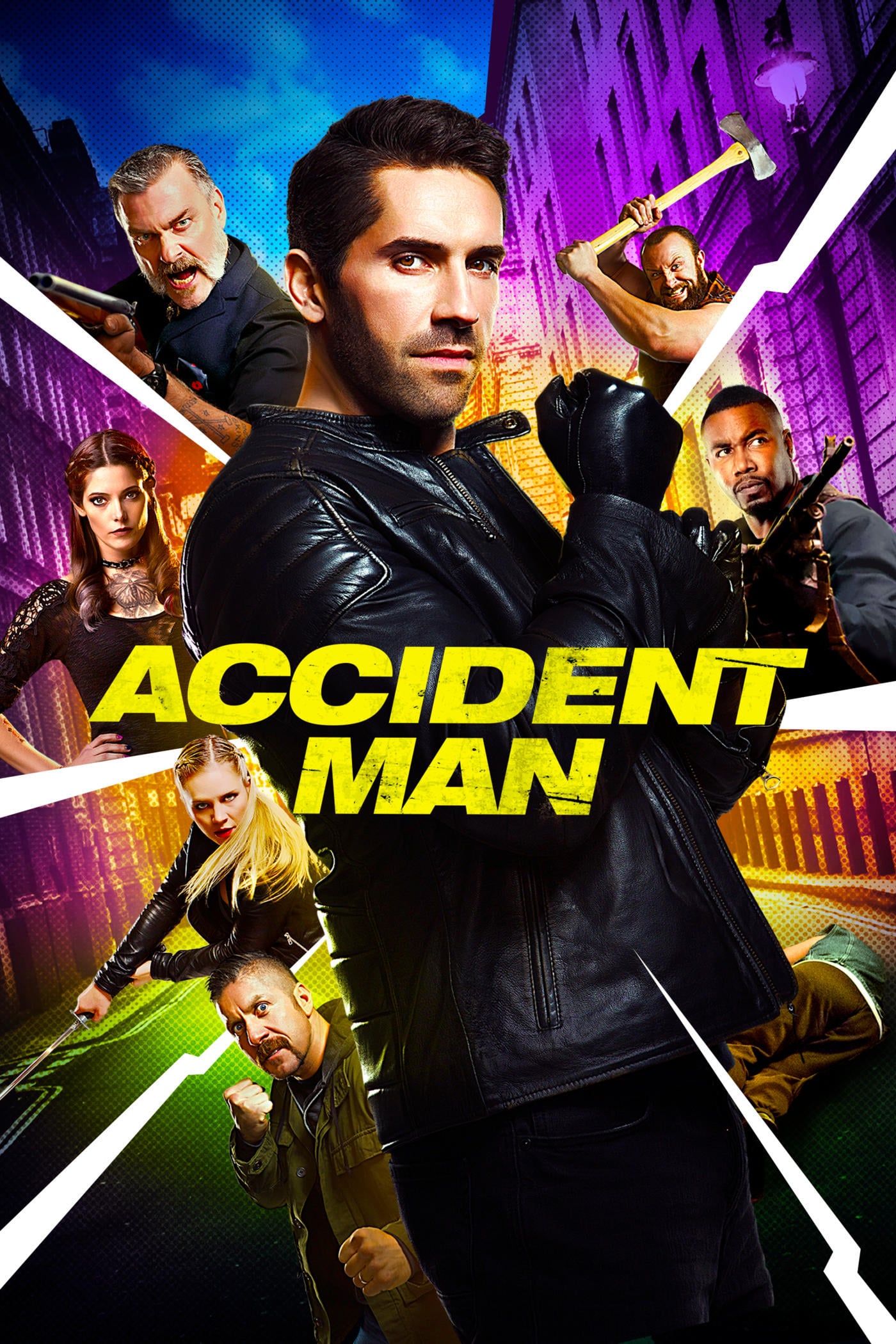 Poster for the movie "Accident Man"