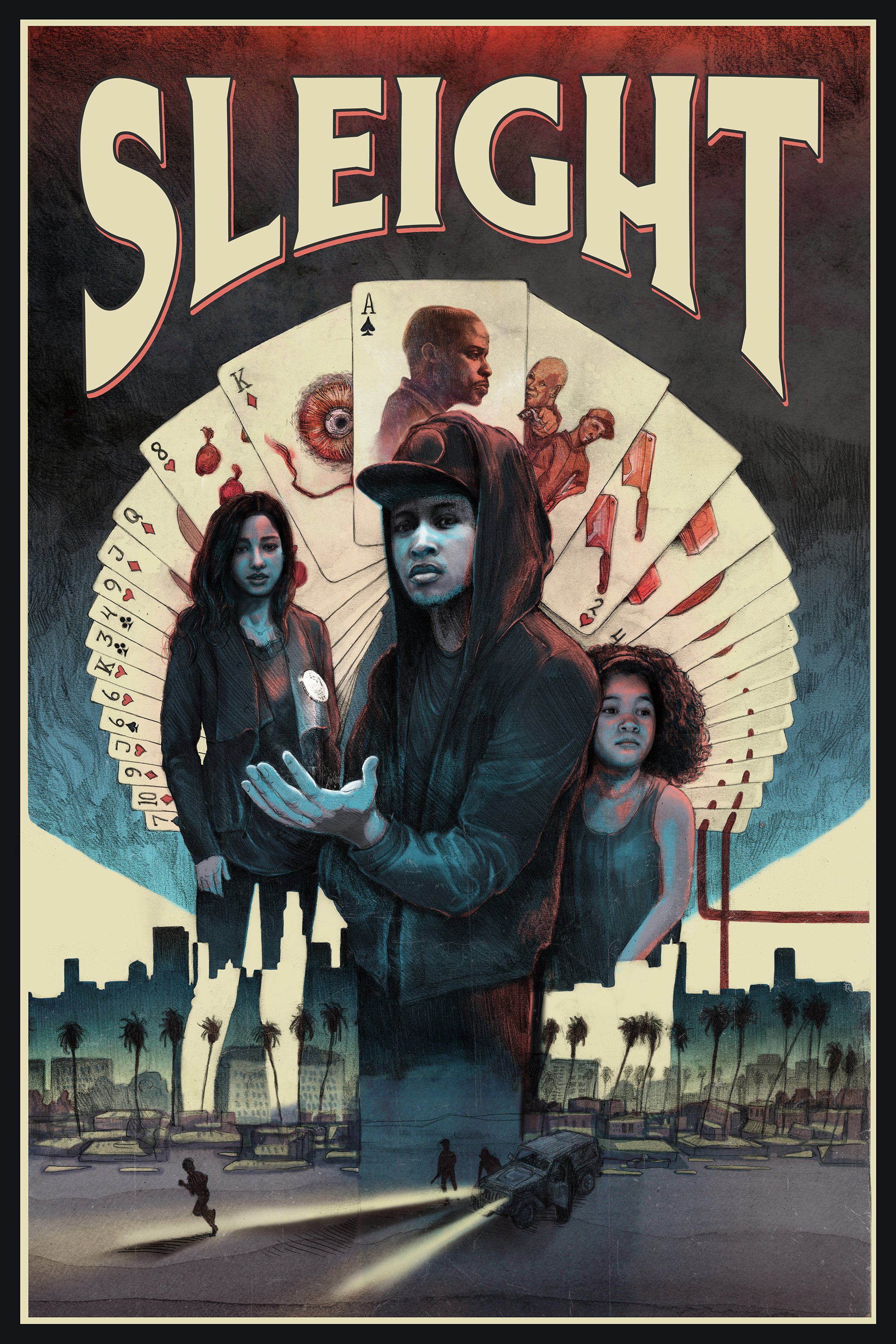 Poster for the movie "Sleight"