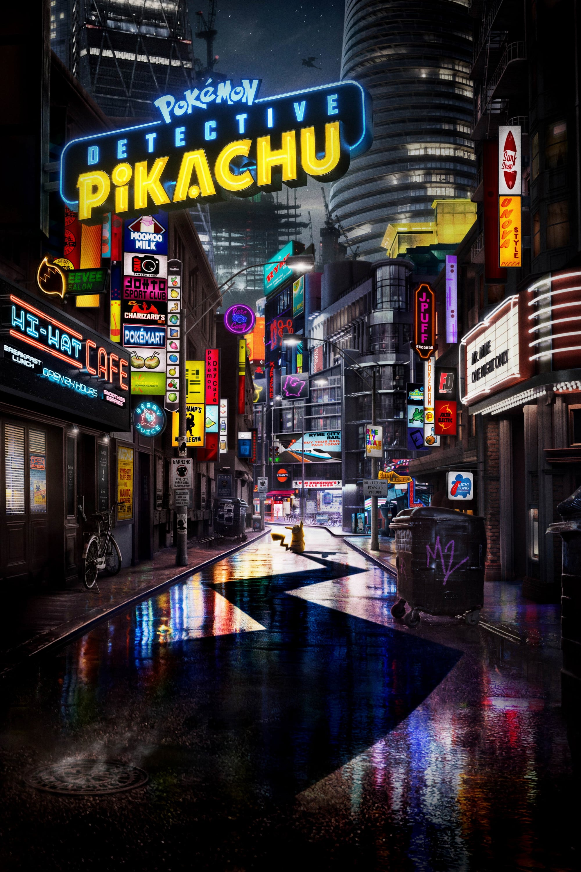 Poster for the movie "Pokémon Detective Pikachu"