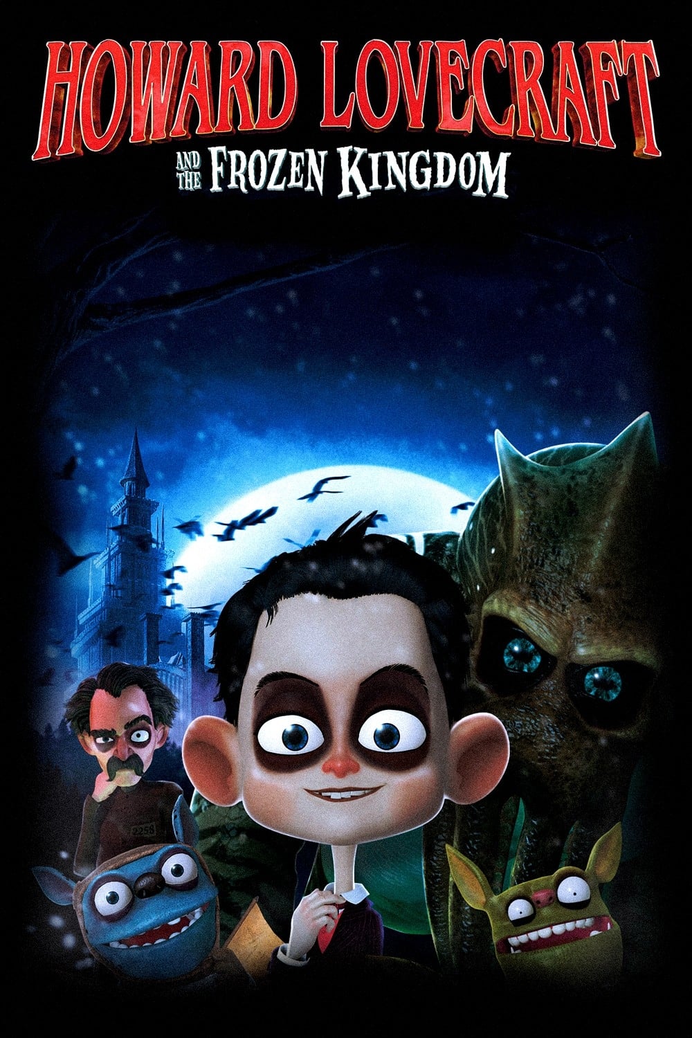 Poster for the movie "Howard Lovecraft & the Frozen Kingdom"