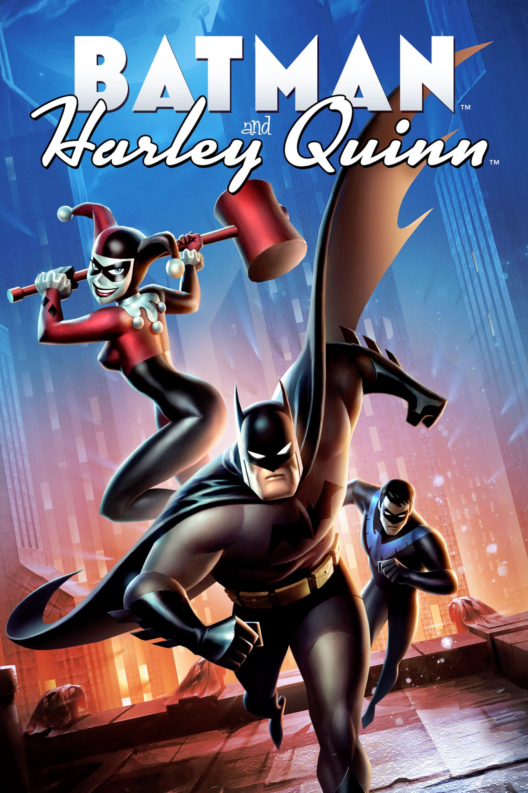 Poster for the movie "Batman and Harley Quinn"
