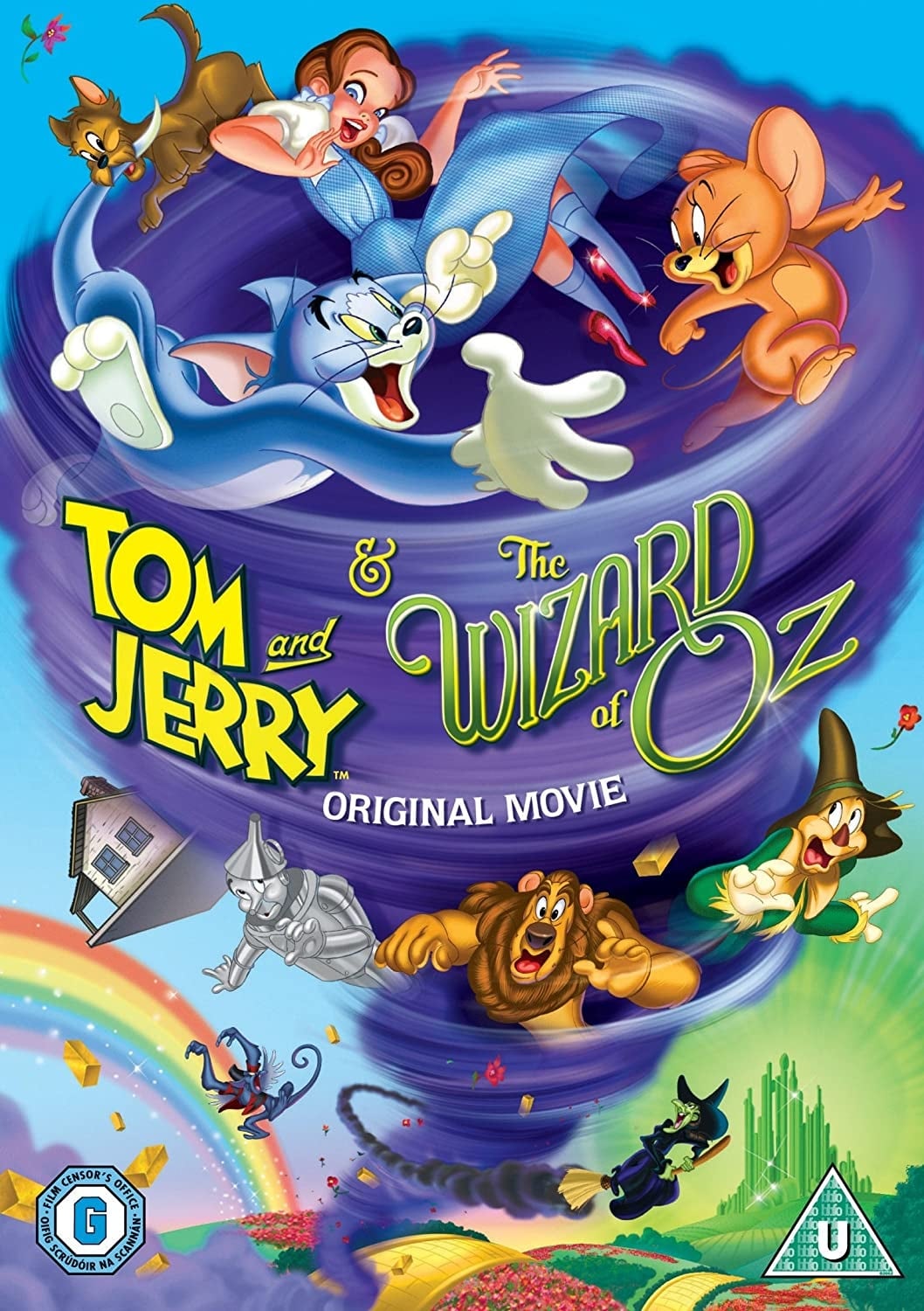 Poster for the movie "Tom and Jerry & The Wizard of Oz"