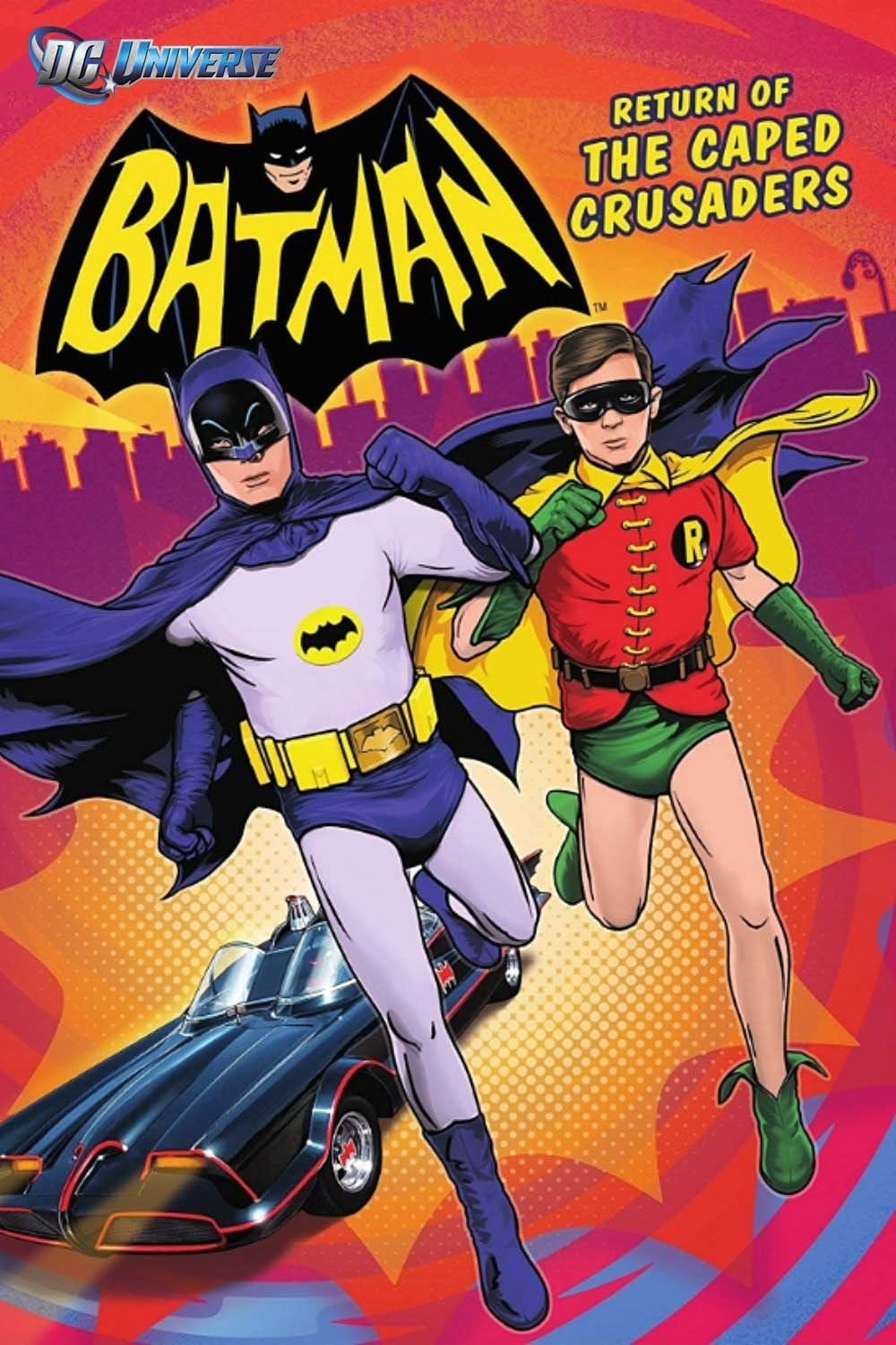 Poster for the movie "Batman: Return of the Caped Crusaders"