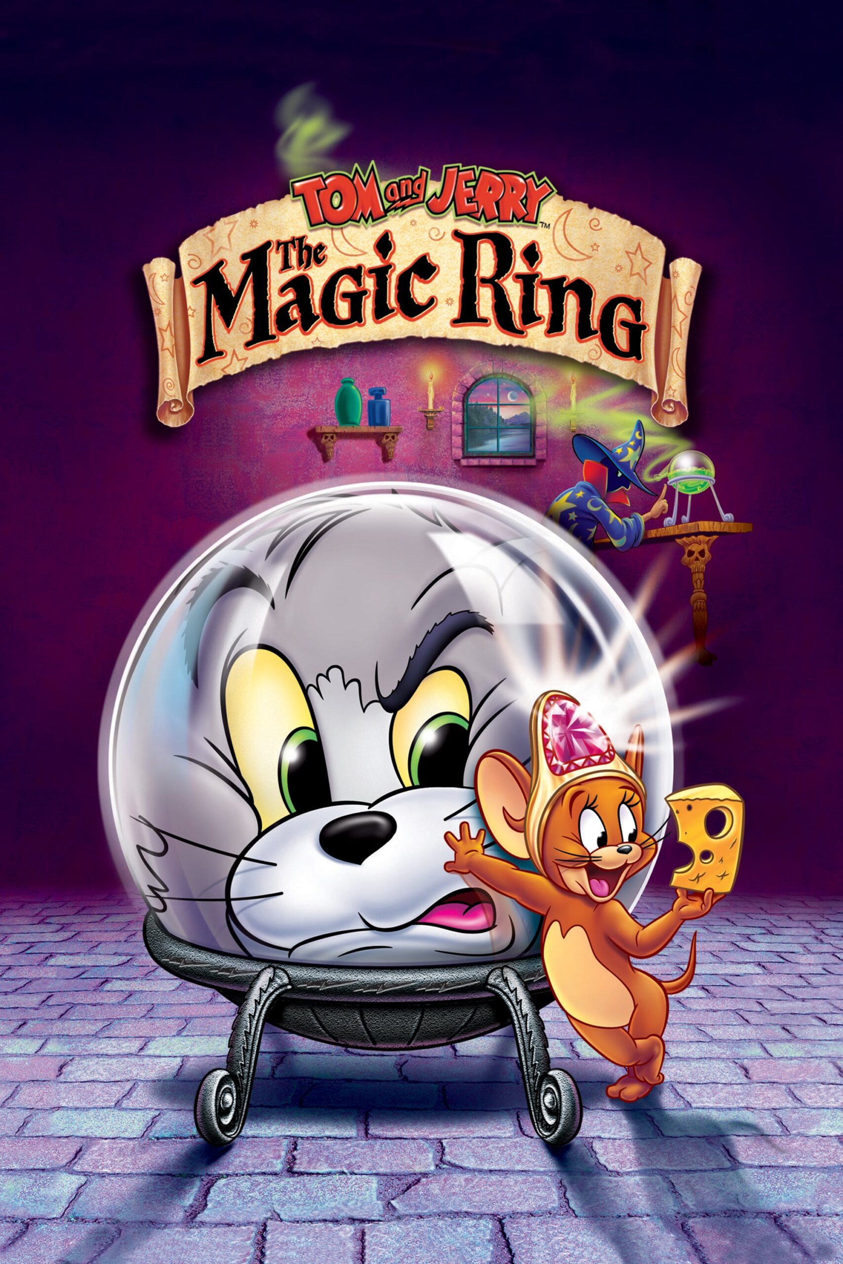 Poster for the movie "Tom and Jerry: The Magic Ring"